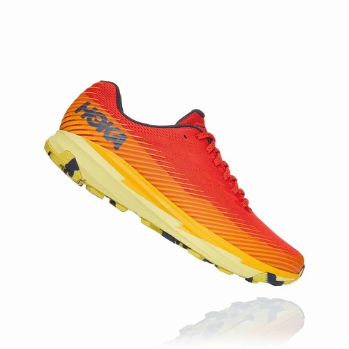 Hoka One One TORRENT 2 Trail Running Shoes For Men India Red/Orange IN-2019